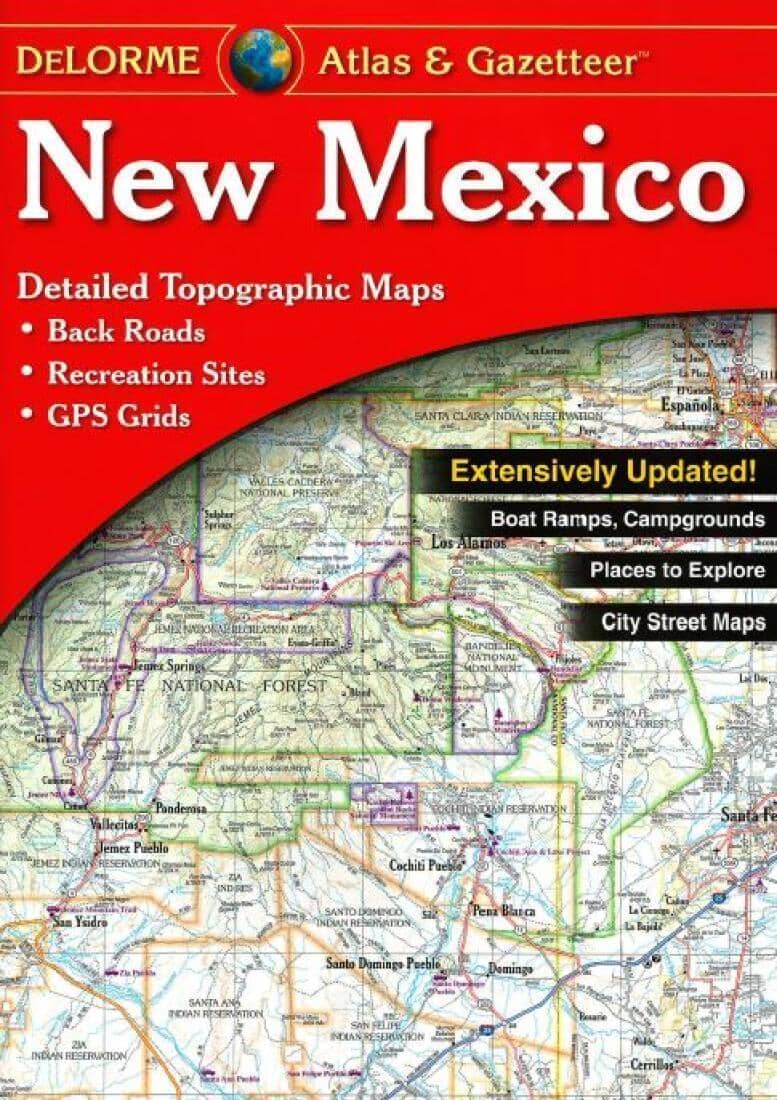 New Mexico, Atlas and Gazetteer by DeLorme