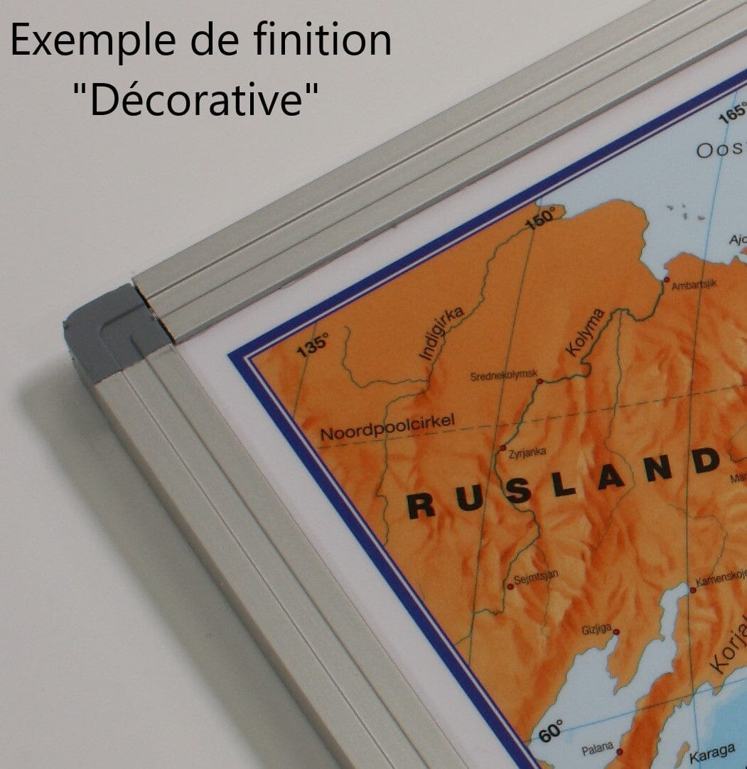Panneau épinglable (en anglais) - Canada politique - 120 x 100 cm | Maps International panneau épinglable Maps International 