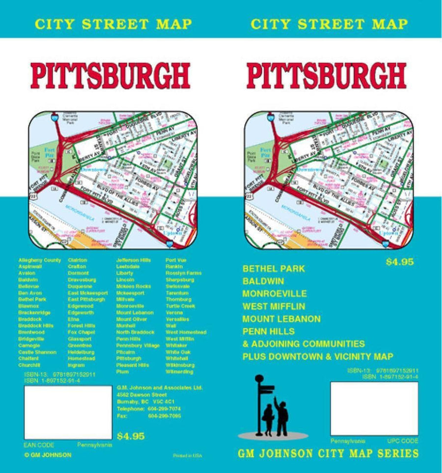 Pittsburgh - Pennslyvania | GM Johnson Road Map 