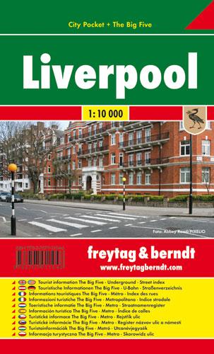 Plan de poche - Liverpool | Freytag & Berndt carte pliée Freytag & Berndt 