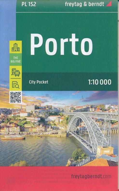 Plan de poche - Porto | Freytag & Berndt carte pliée Freytag & Berndt 