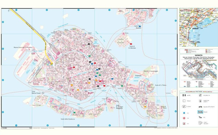 Plan de poche - Venise | Freytag & Berndt carte pliée Freytag & Berndt 