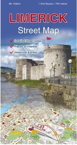 Plan de ville - Limerick city (Irlande) | Ordnance Survey carte pliée Ordnance Survey Ireland 