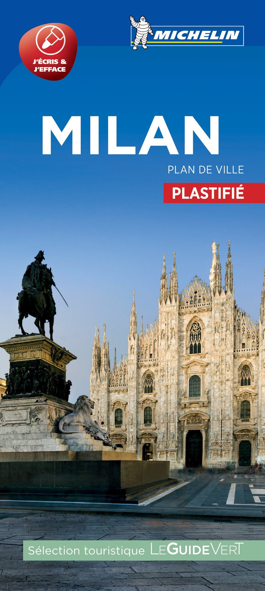 Plan de ville plastifié - Milan | Michelin carte pliée Michelin 