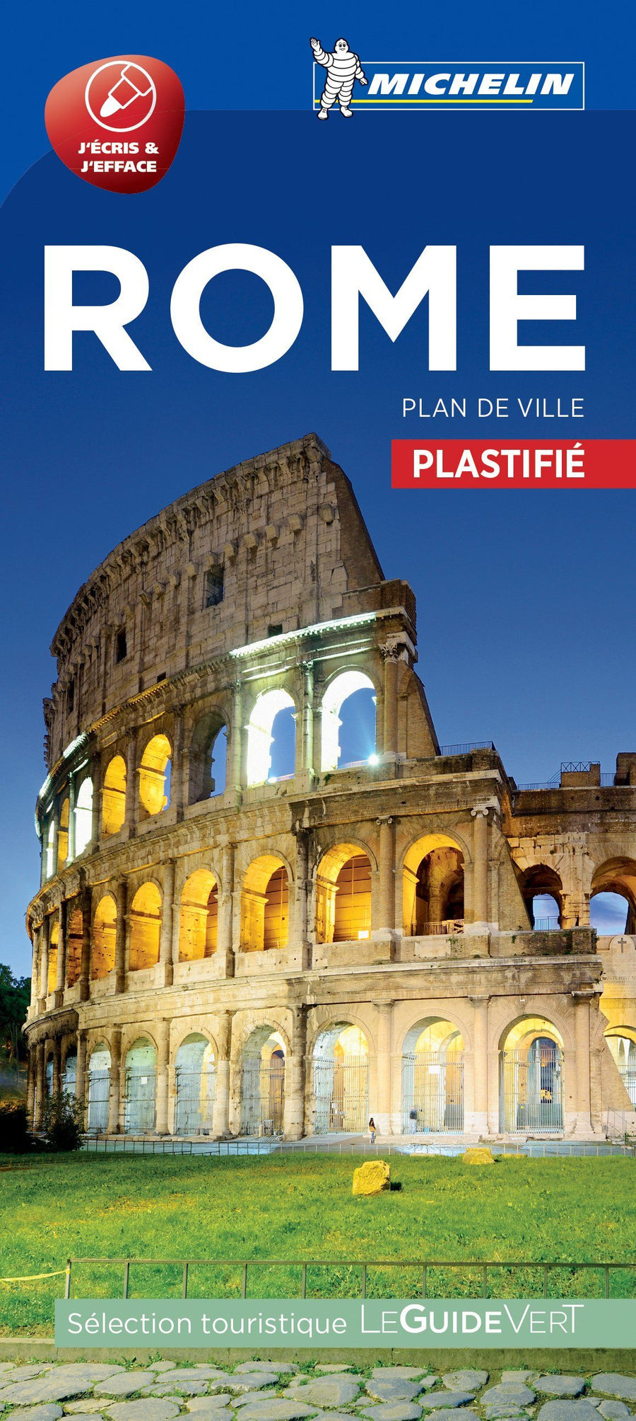 Plan de ville plastifié - Rome | Michelin carte pliée Michelin 
