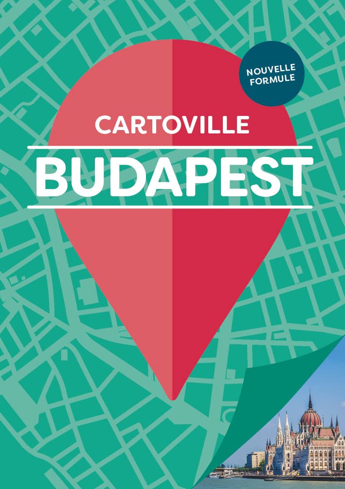 Plan détaillé - Budapest - Édition 2022 | Cartoville carte pliée Gallimard 