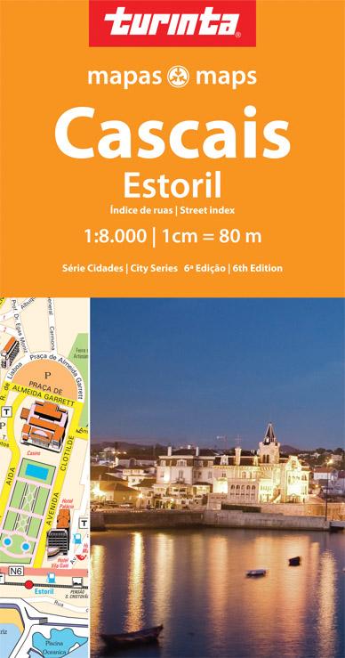 Plan détaillé - Cascais/Estoril | Turinta Maps-City Series carte pliée Turinta Maps 