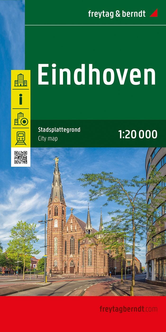 Plan détaillé - Eindhoven | Freytag & Berndt carte pliée Freytag & Berndt 
