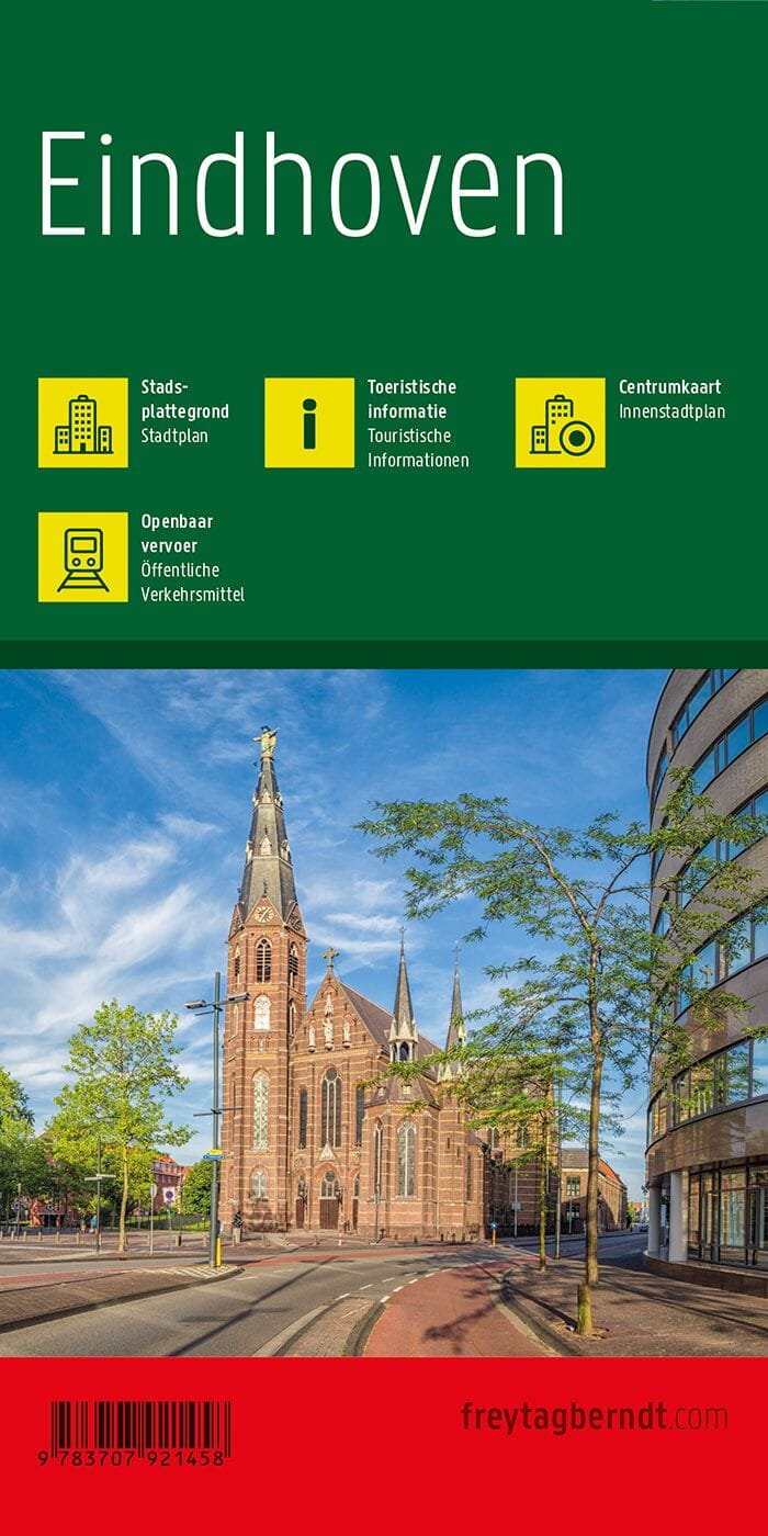 Plan détaillé - Eindhoven | Freytag & Berndt carte pliée Freytag & Berndt 