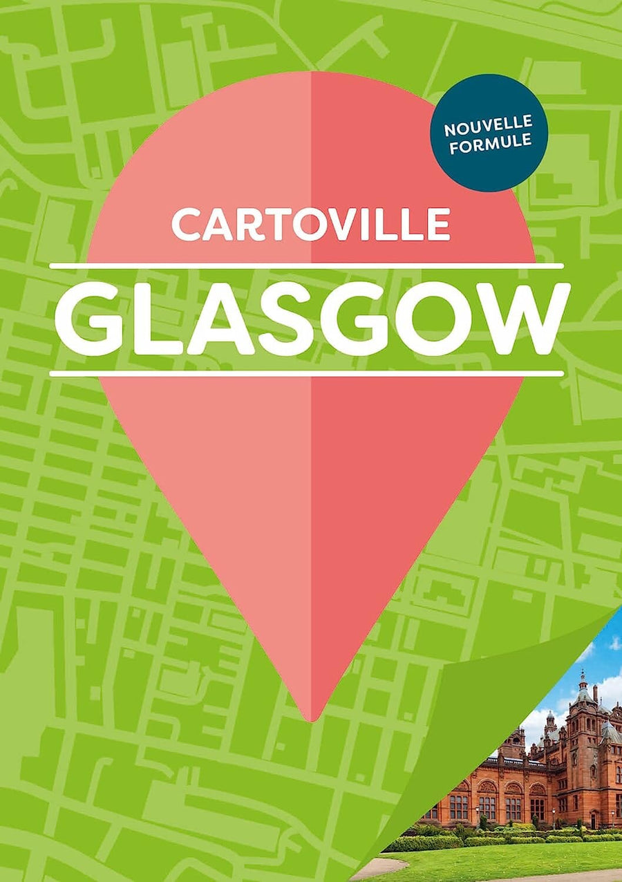 Plan détaillé - Glasgow | Cartoville carte pliée Gallimard 