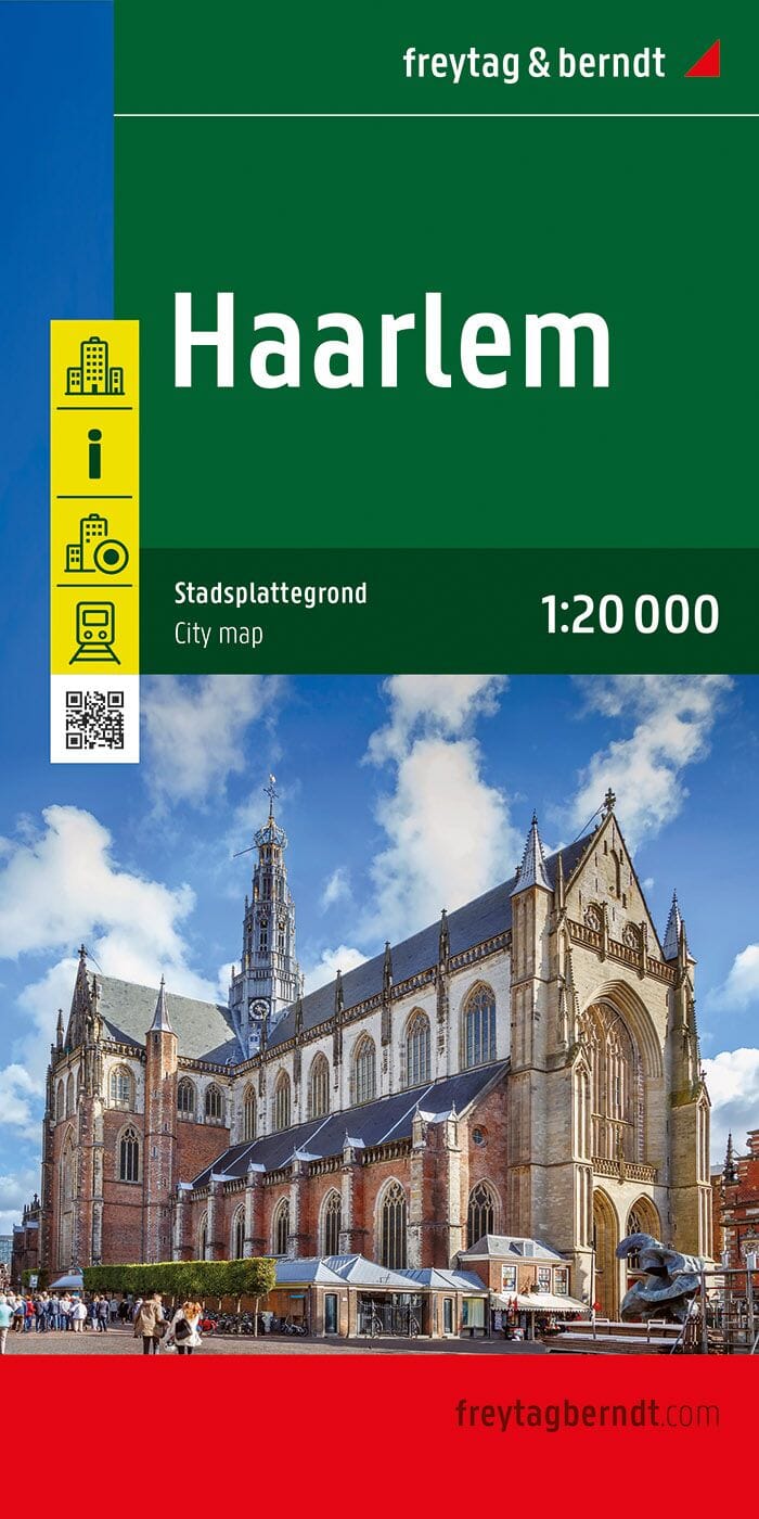Plan détaillé - Haarlem | Freytag & Berndt carte pliée Freytag & Berndt 