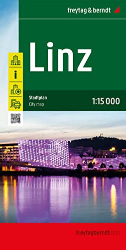 Plan détaillé - Linz | Freytag & Berndt carte pliée Freytag & Berndt 