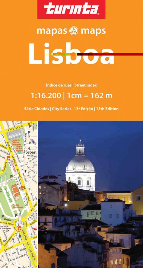 Plan détaillé - Lisbonne | Turinta Maps-City Series carte pliée Turinta Maps 
