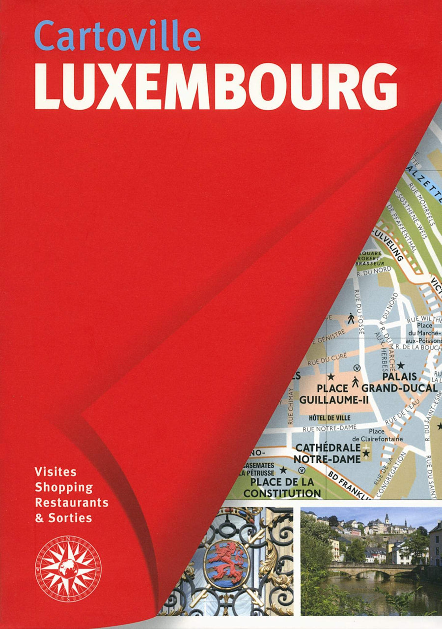 Plan détaillé - Luxembourg | Cartoville carte pliée Gallimard 