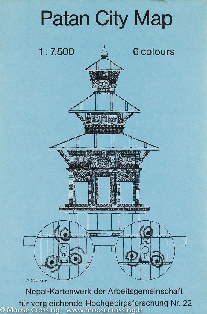Plan détaillé n° 22 - Patan City (Népal) | Nelles Verlag carte pliée Nelles Verlag 
