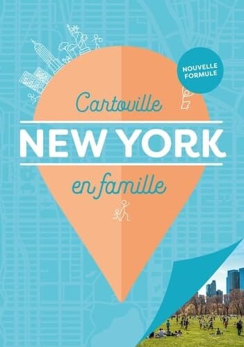 Plan détaillé - New York en famille | Cartoville carte pliée Gallimard 
