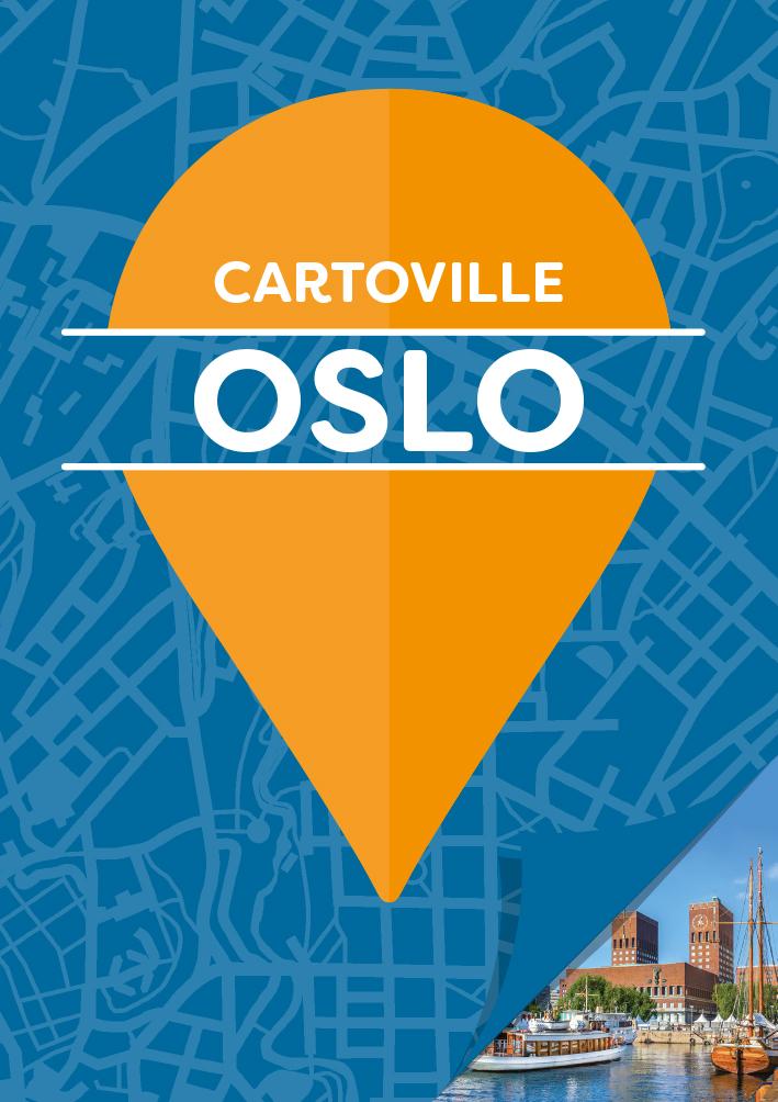 Plan détaillé - Oslo (Norvège) | Cartoville carte pliée Gallimard 
