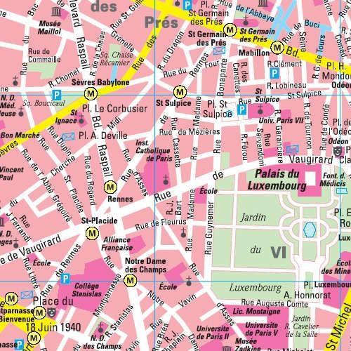 Carte de poche plastifiée - France  Express Map – La Compagnie des Cartes  - Le voyage et la randonnée