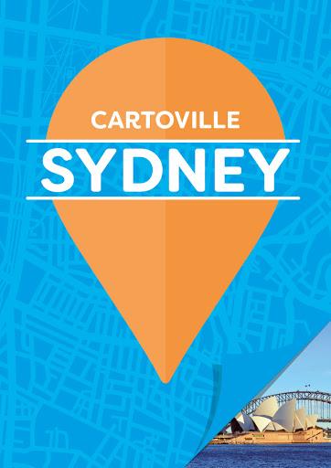 Plan détaillé - Sydney | Cartoville carte pliée Gallimard 