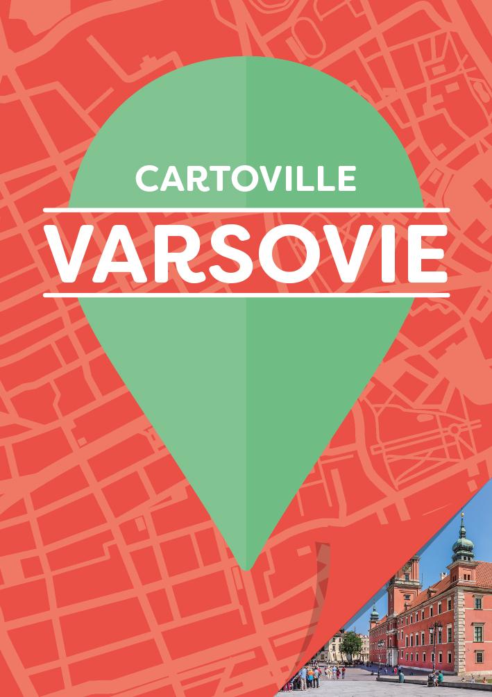 Plan détaillé - Varsovie (Pologne) | Cartoville carte pliée Gallimard 
