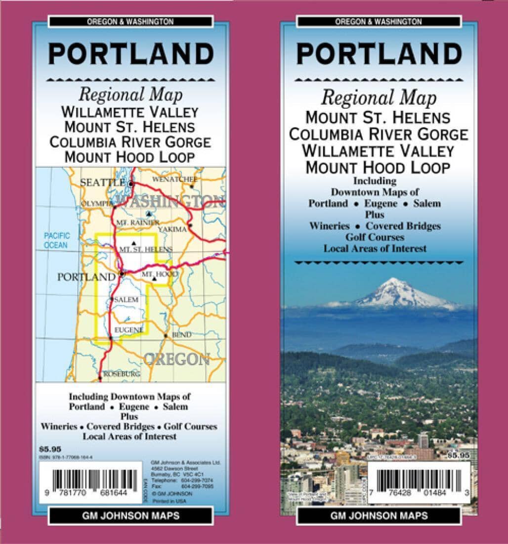 Portland - Oregon - Regional | GM Johnson Road Map 