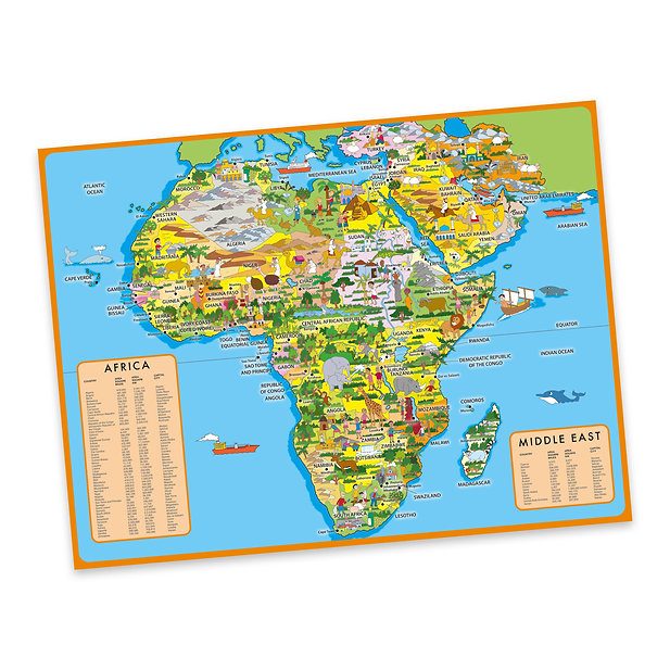 Puzzle (250 pièces) - Amazing Africa (en anglais) | Robert Frederick puzzle Robert Frederick 