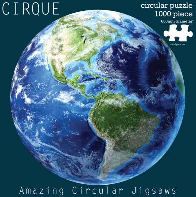 Puzzle circulaire (1000 pièces) - La Terre (en anglais) | Robert Frederick puzzle Robert Frederick 