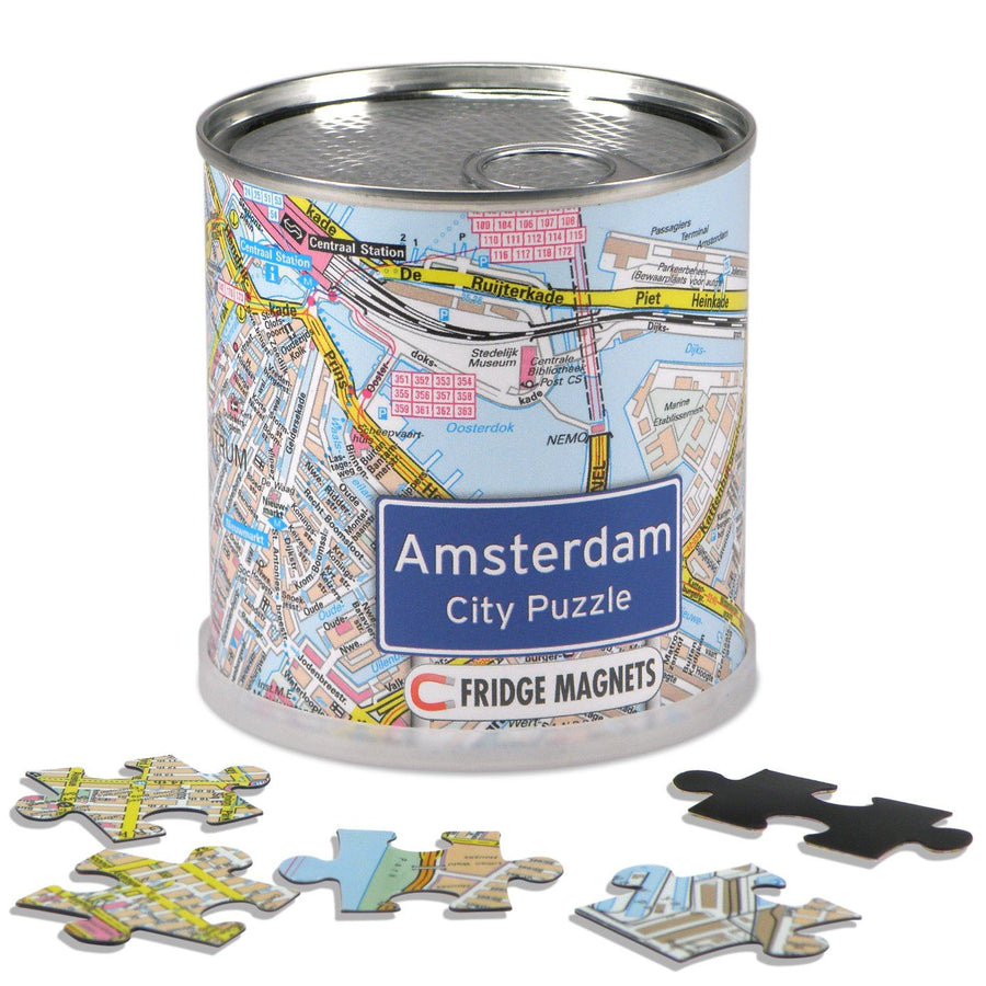 Puzzle magnétique - Amsterdam | City Puzzle puzzle City puzzle 