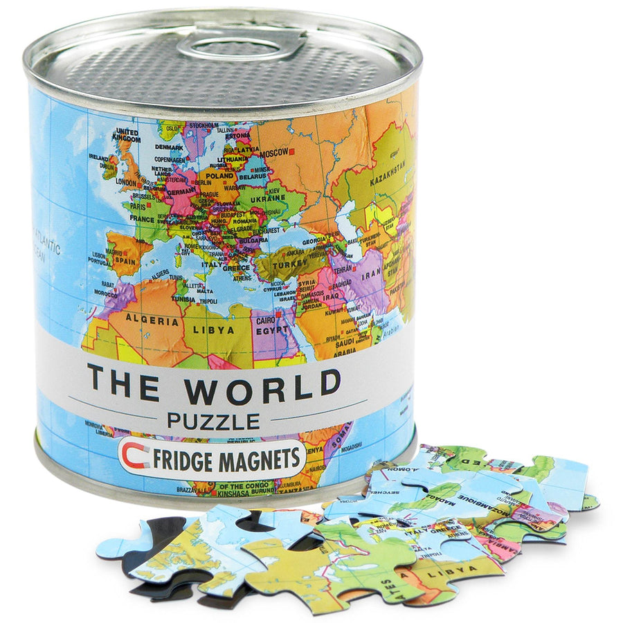 Carte du monde magnétique Luckies : idée cadeau originale pour les