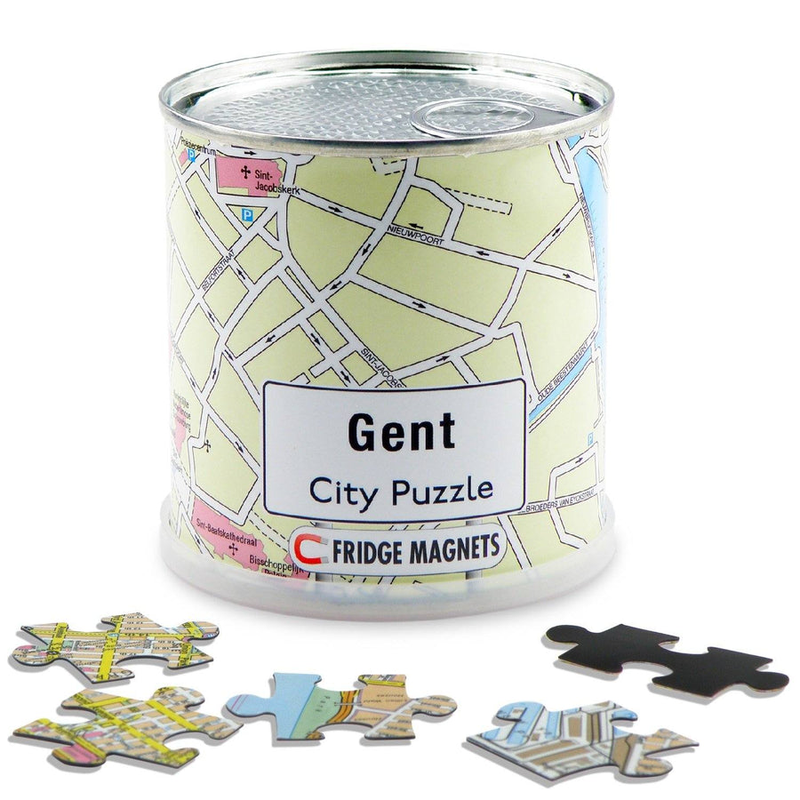 Puzzle magnétique - Gand | City Puzzle puzzle City puzzle 