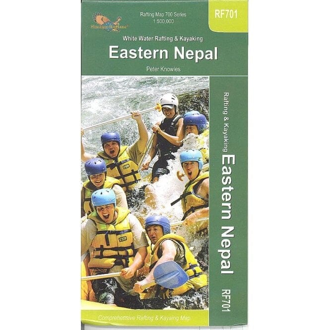 White Water Rafting & Kayaking Eastern Nepal | Himalayan MapHouse carte pliée 