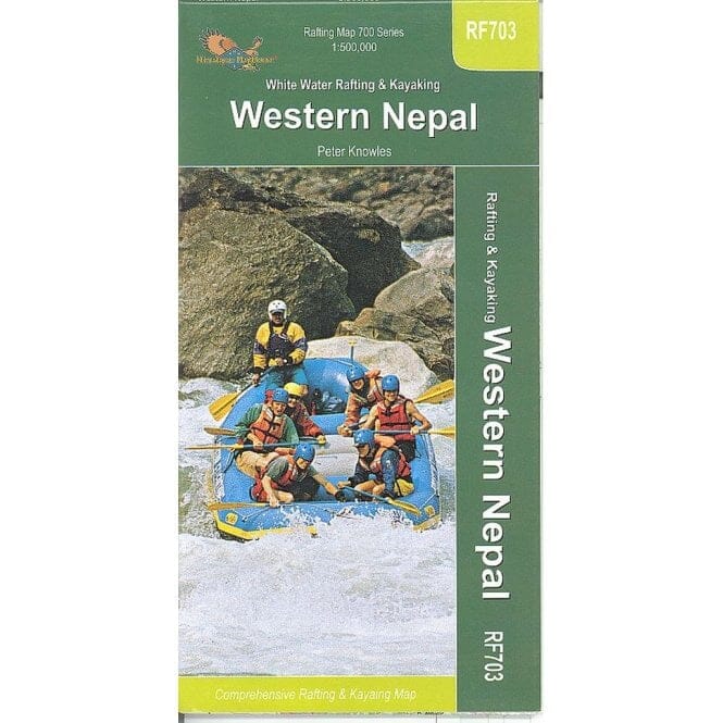 White Water Rafting & Kayaking Western Nepal | Himalayan MapHouse carte pliée 