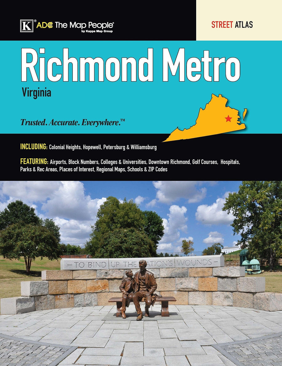Richmond metro, Virginia : street atlas | Kappa Map Group atlas 