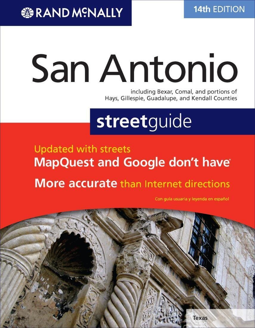 San Antonio Street Guide Atlas | Rand McNally Atlas 