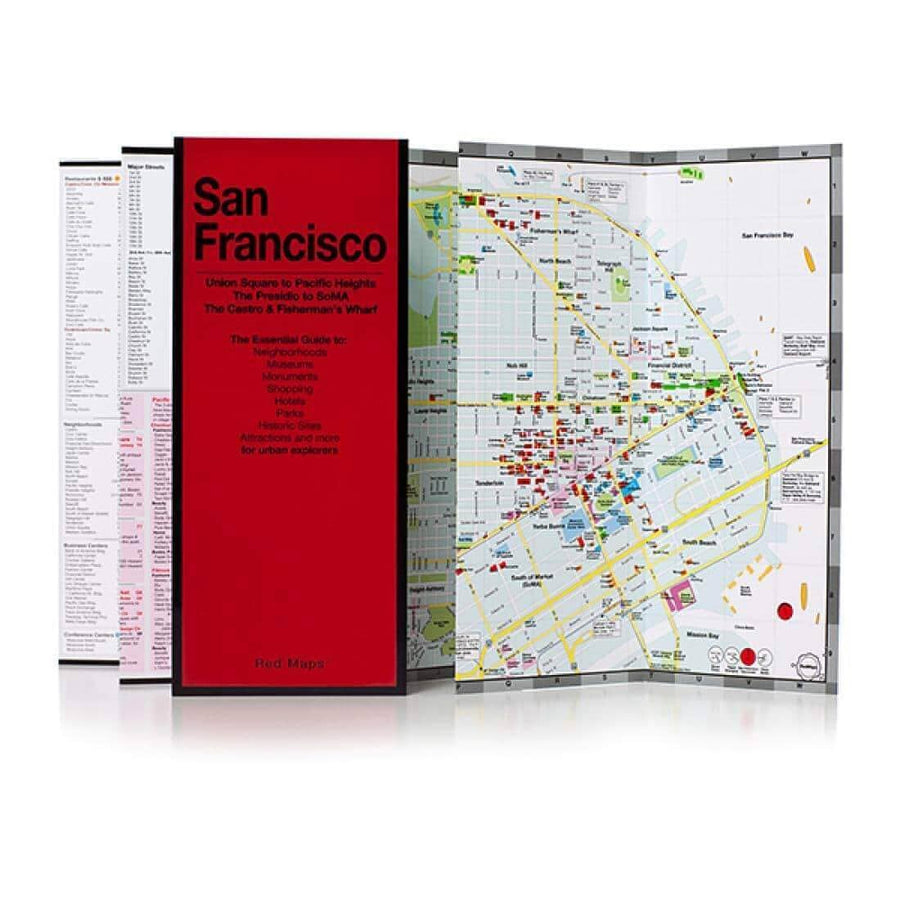 San Francisco, California by Red Maps