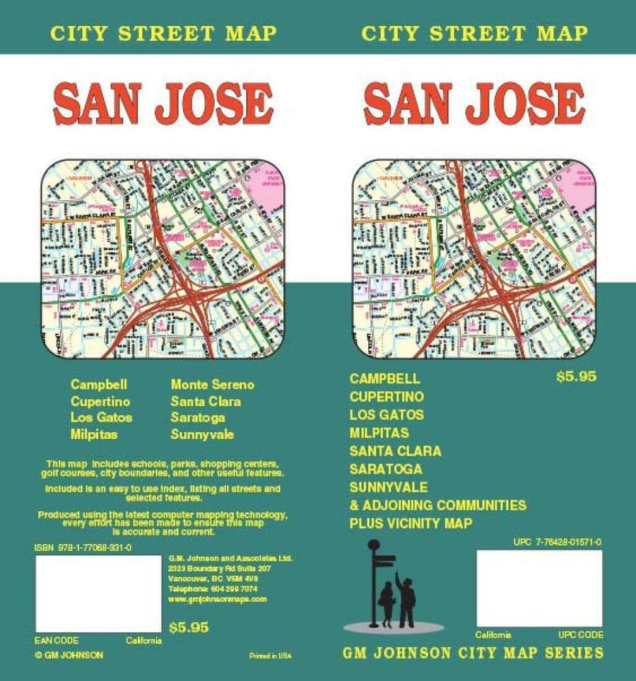 San Jose - Calfornia | GM Johnson Road Map 