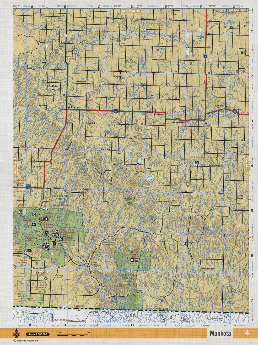 Saskatchewan MapBook | Backroads Mapbooks atlas Backroads Mapbooks 