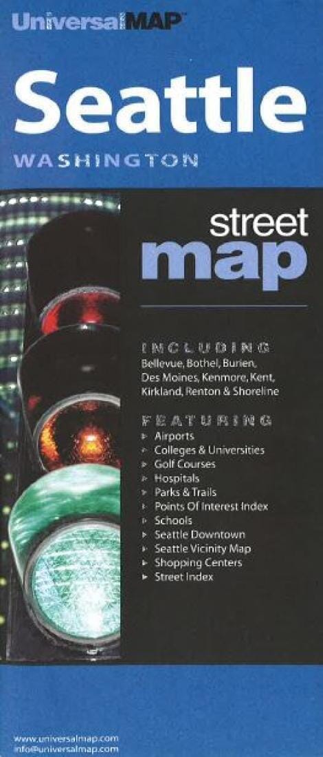 Seattle, Washington by Kappa Map Group