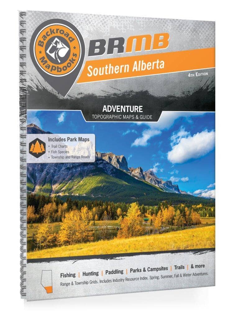 Southern Alberta | Backroads Mapbooks Atlas 