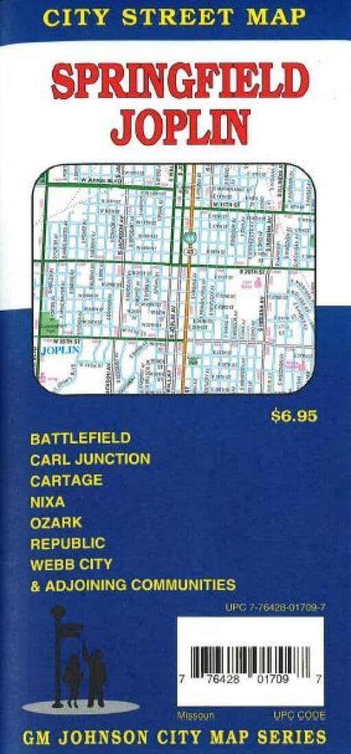 Springfield and Joplin - MO | GM Johnson Road Map 
