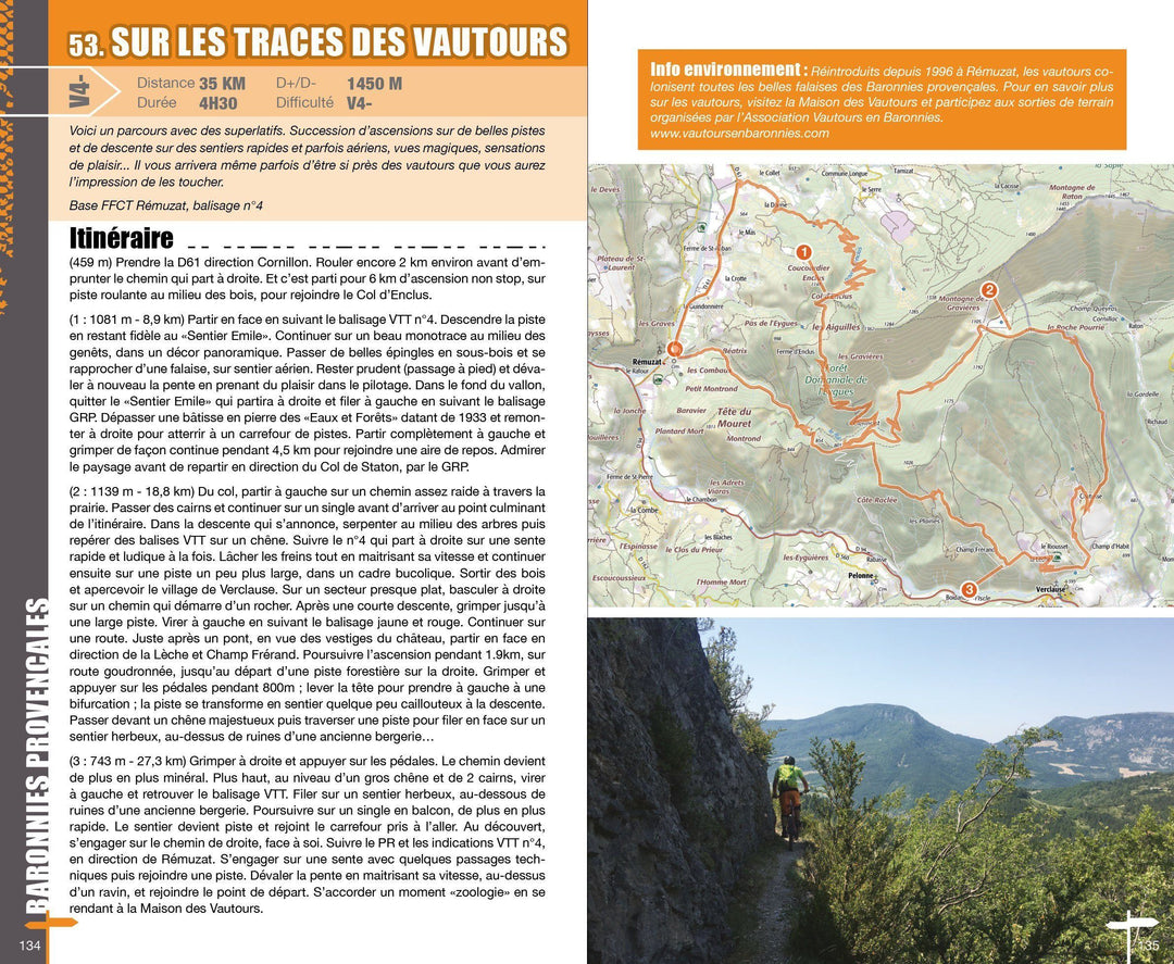 Topoguide cyclo - Drôme : 65 itinéraires VTT | VTOPO guide vélo VTOPO 