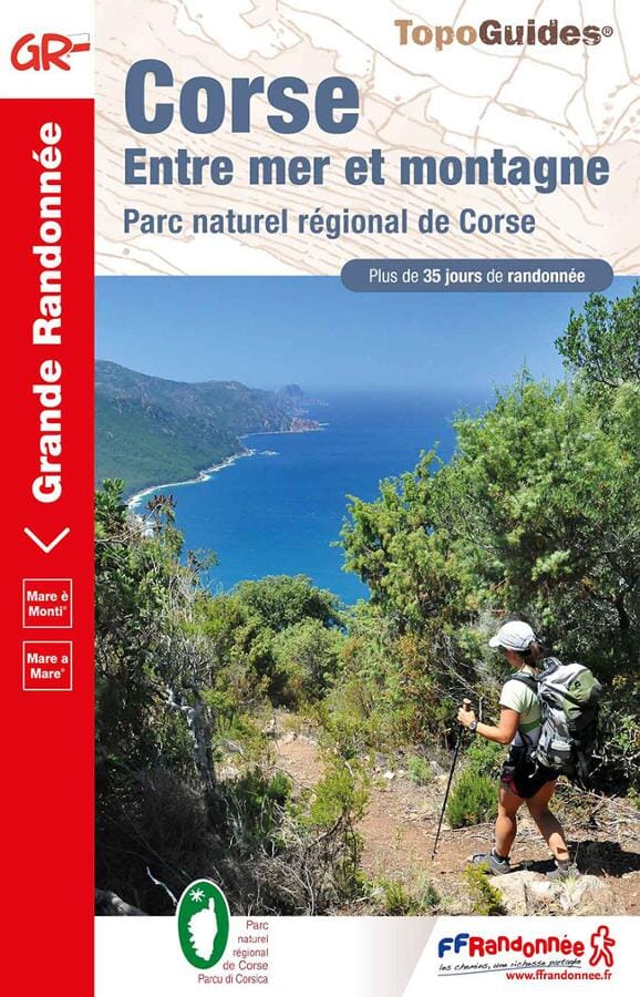 Topoguide de randonnée - Corse entre mer & montagne | FFR guide petit format FFR - Fédération Française de Randonnée 