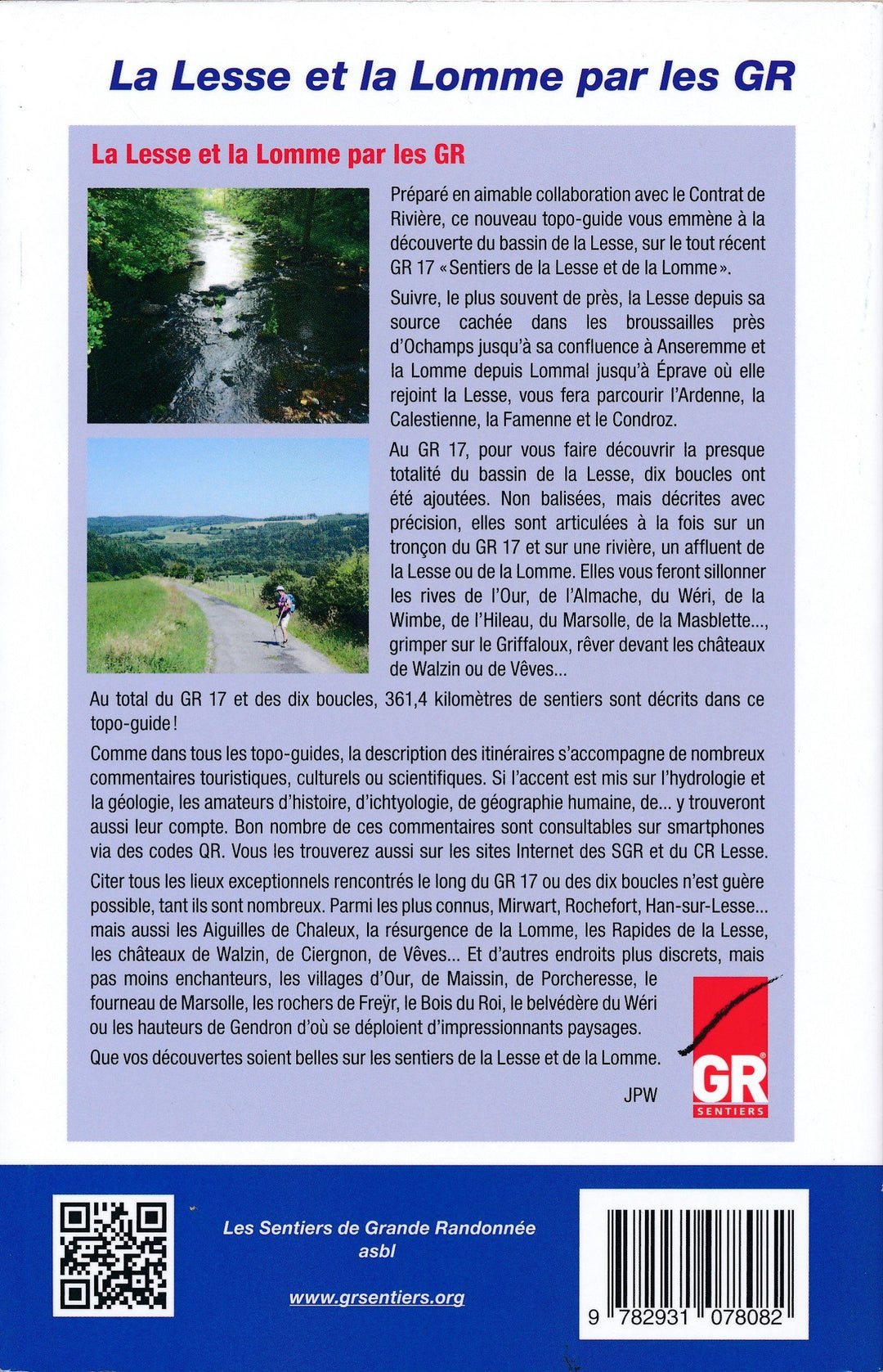Topoguide de randonnée - Lesse et Lomme GR17 (Belgique) | Les Sentiers de Grande Randonnée guide de randonnée Les Sentier de Grande Randonnée 