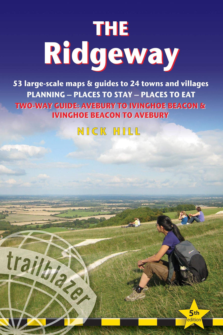 Topoguide de randonnées (en anglais) - Ridgeway | Trailblazer guide de randonnée Trailblazer 