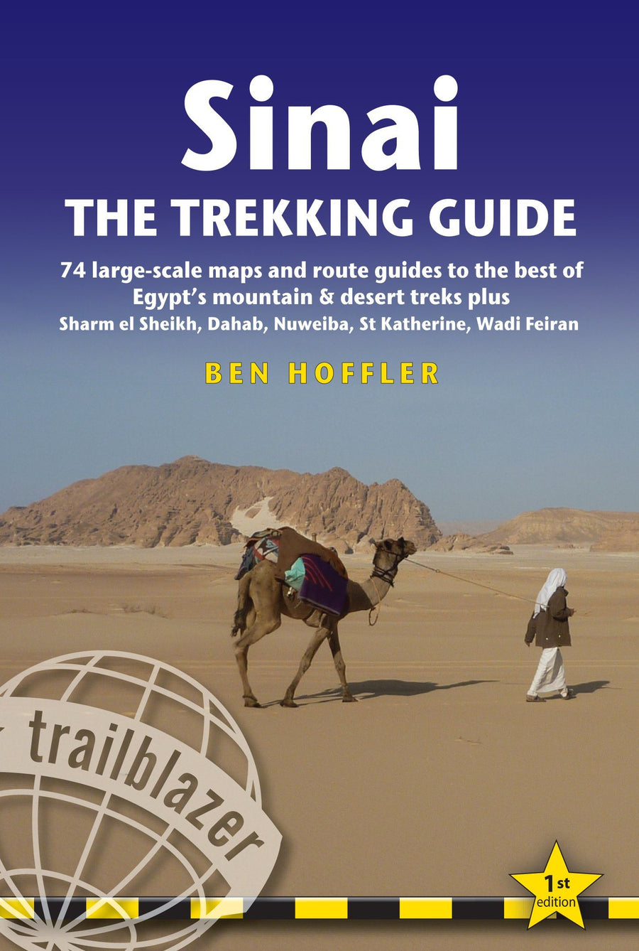 Topoguide de randonnées (en anglais) - Sinai trekking guide | Trailblazer guide de randonnée Trailblazer 