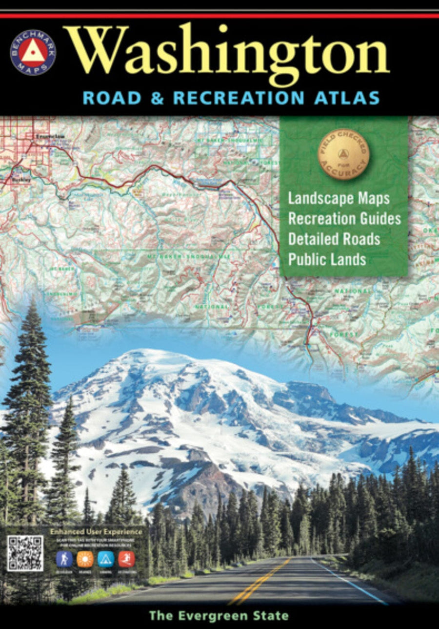 Washington : road & recreation atlas | Benchmark Maps atlas 