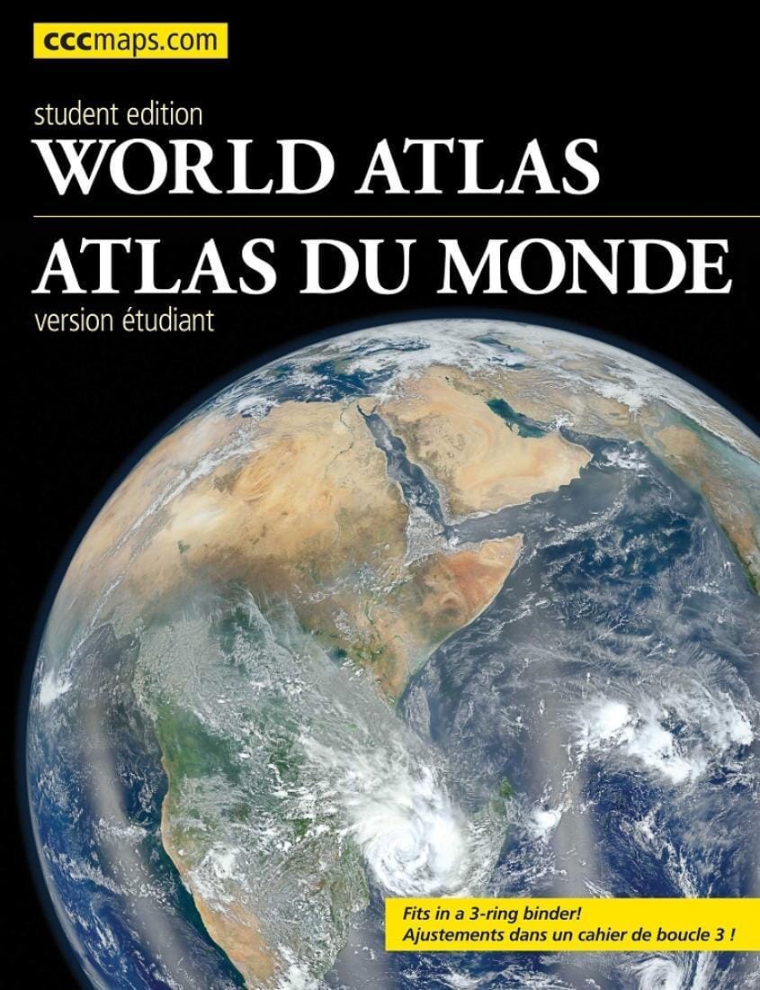 World Atlas Student Edition Canadian Cartographics Corporation | Canadian Cartographics Corporation Atlas 
