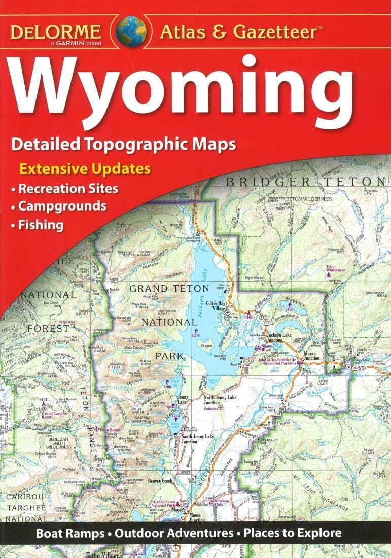 Wyoming Atlas and Gazetteer | DeLorme Atlas 